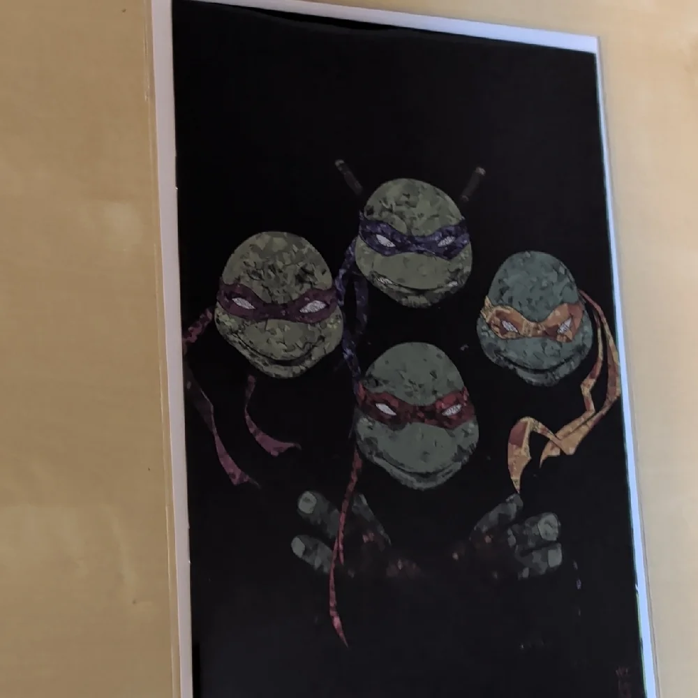 Tmnt #1 QUEEN Bohemian Rhapsody Homage KYLE WILLIS VIRGIN FOIL - Picture 2 of 5